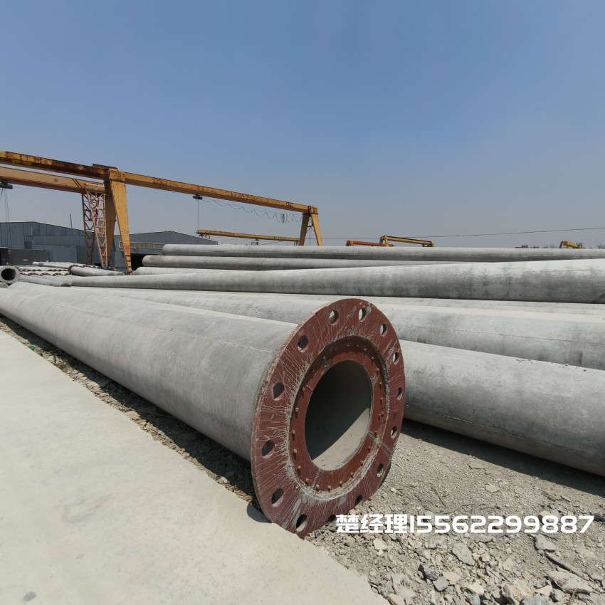 广陵12米无拉线电杆